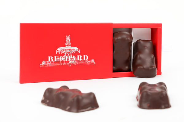 Boîte de 3 oursons Guimauve au chocolat